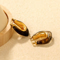 Aura Marble Hoops