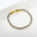 Oval Drop Tennis Bracelet