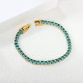 Oval Drop Tennis Bracelet