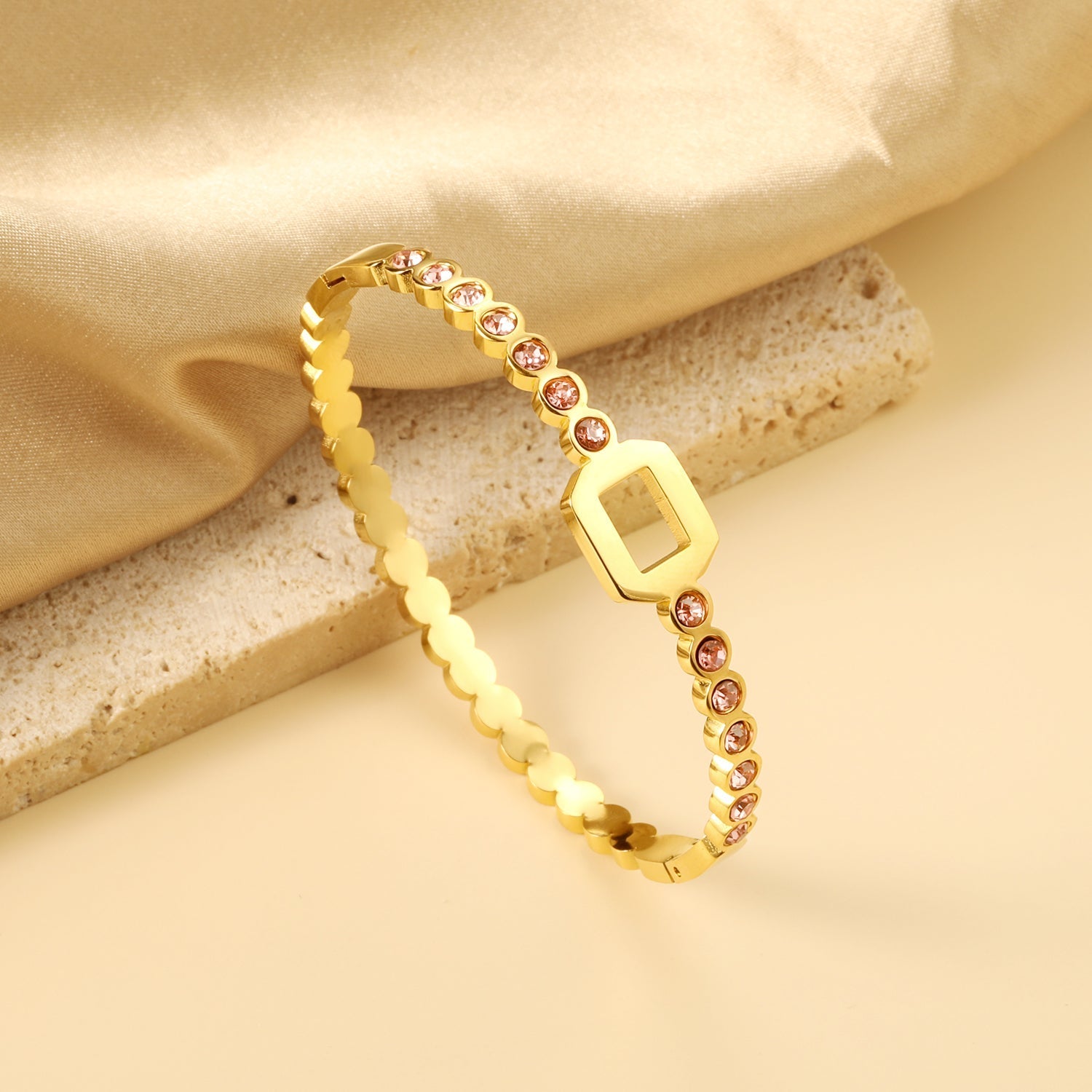 Pink Sand Bangle