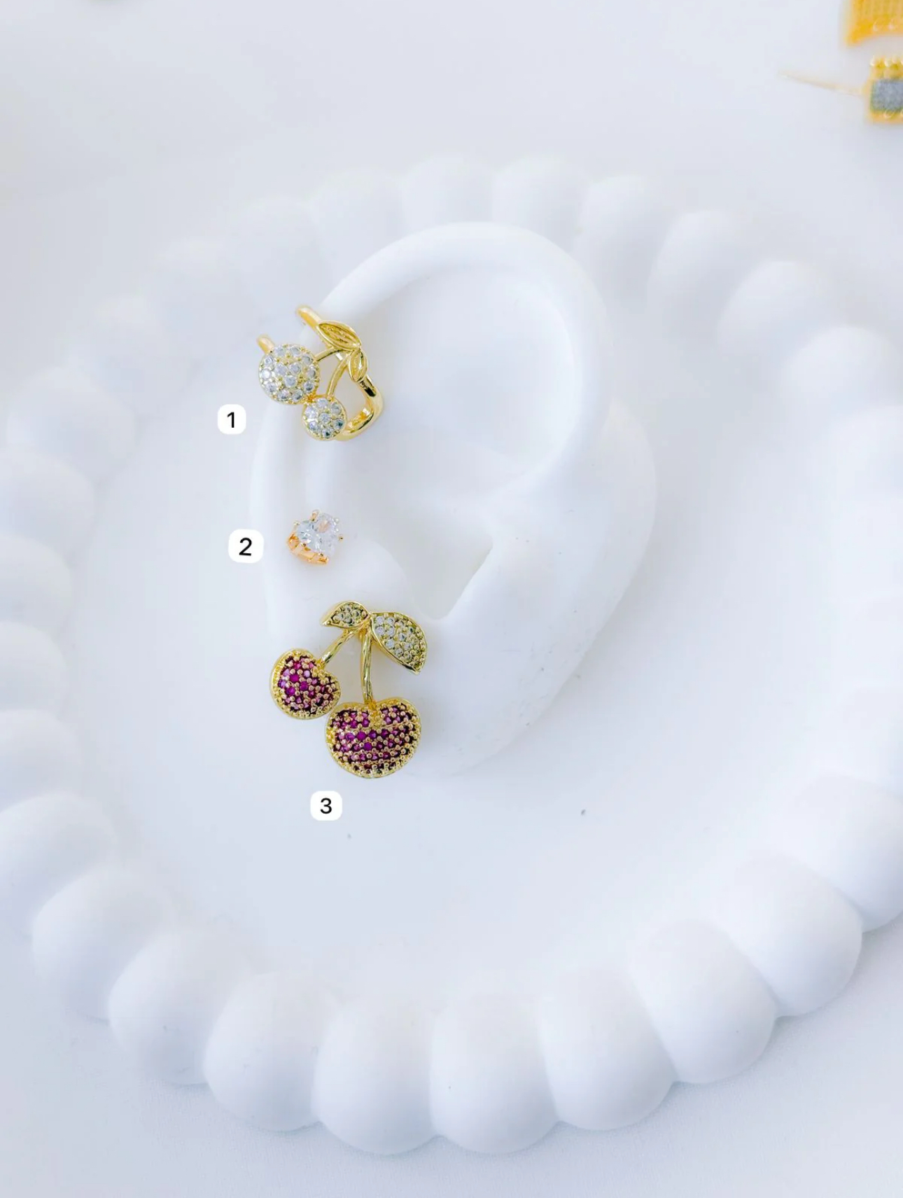 Cherry Earcuff