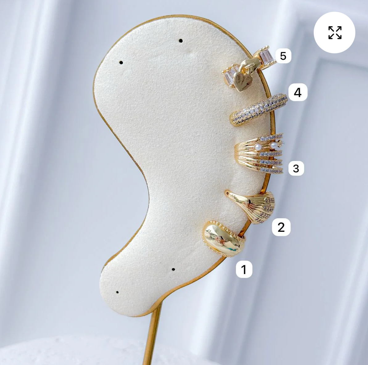 Earcuff Rose