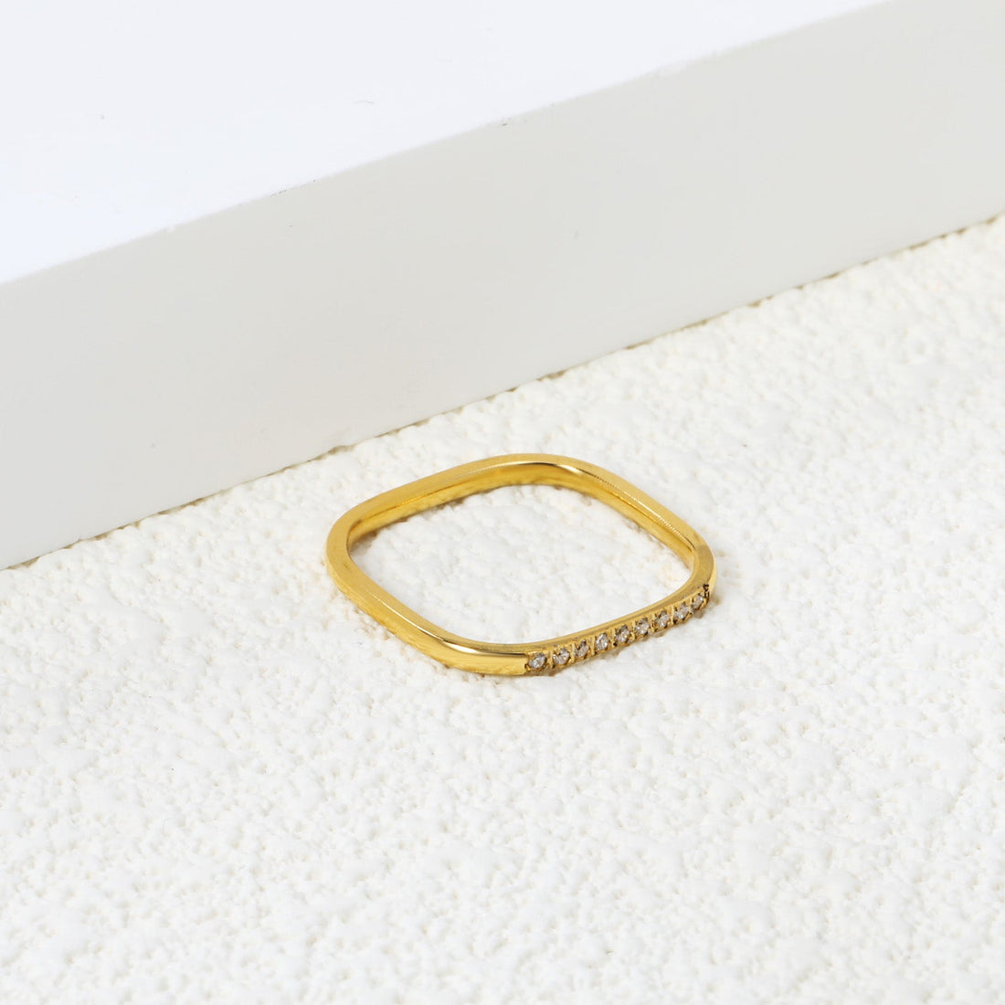 Geometric Eternity Band