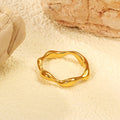Sleek Tide Ring